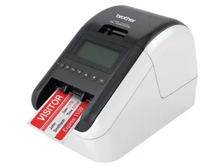 Etiket Brother DK-22251 62mm 15-meter zwart/rood - 3