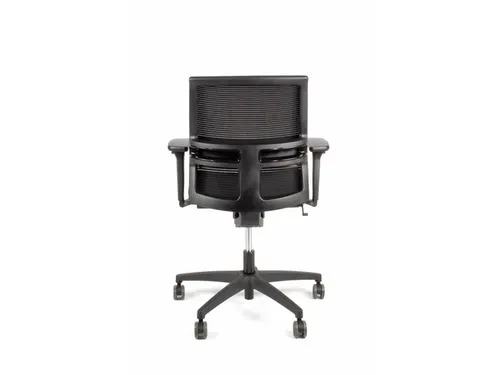 Bureaustoel EN1335 Linea Omnia 02 zwart/zwart met 3D armleuning