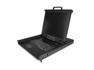 17 inch LCD VGA KVM Console voor Server Rack 1U met USB QWERTY - 1