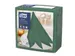 Serviette Tork 478847 Premium LinStyle Dinner Vert foncé 600 pcs