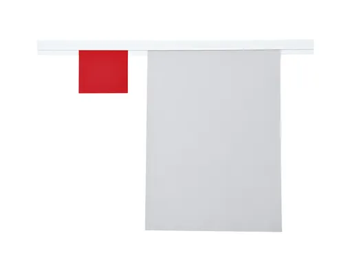 Wandlijst MAUL Express papierrail 50cm zelfklevend wit