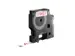 Labeltape Dymo LabelManager D1 polyester 12mm rood op wit