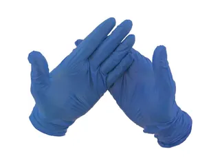 Gloovy Eco Duurzame Hygiëne Handschoen Blauw Maat S 20x100 stuks - 1