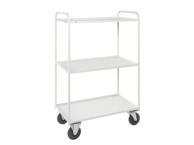 etagewagen,draagverm. 400kg,3etage(s),laadvl. LxB 940x540mm,staaletage