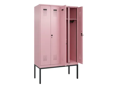 locker voor scheiding van kleding,HxBxD 2120x1200x500mm,4vak
