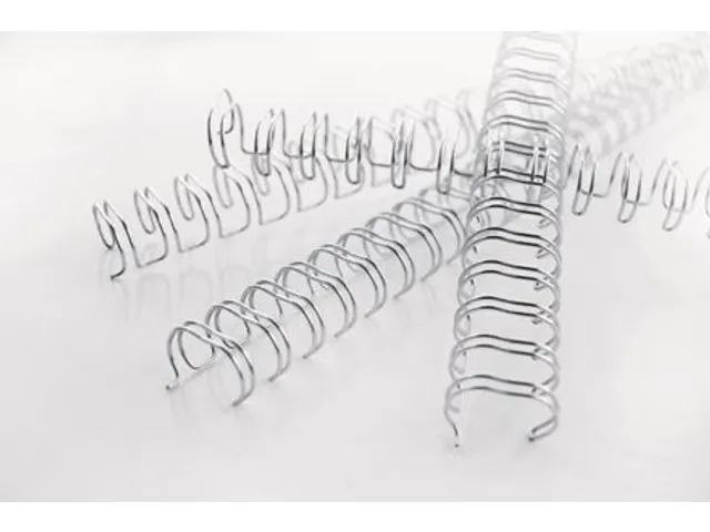 Draadrug GBC 12.5mm 34-rings A4 zilver 100stuks
