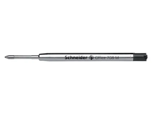 Balpenvulling Schneider Office 708-1 Zwart Medium