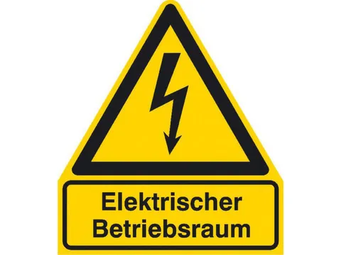 waarschuwings-combibord,v. binnen/buiten,Elektrische bedrijfsruimte