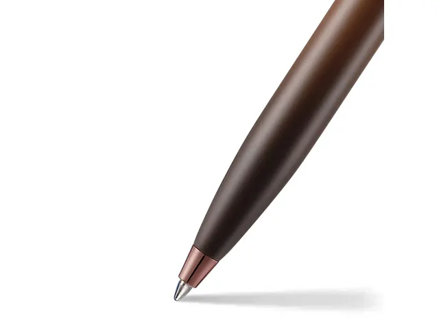 Balpen giftset Sheaffer 100 9374 Coffee Ed. Matt Brown met bruine cred