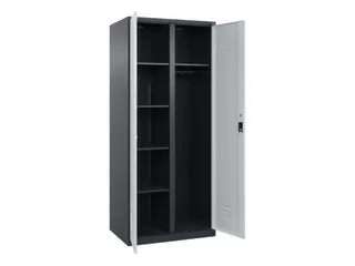 wasgoedverdeelkast,HxBxD 1850x800x500mm,vak B 400mm,draaigrendel - 2