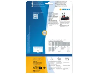 HERMA 8895 Inkjet etiketten A4 210x297mm Glossy Wit 10 stuks - 2