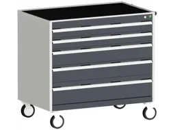ladekast,HxBxD 980x1050x650mm,5lade(n),lade voor normale belastingen