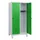schoollocker,HxBxD 1630x800x500mm,2vak,vak B 400mm,draaigrendel,voeten