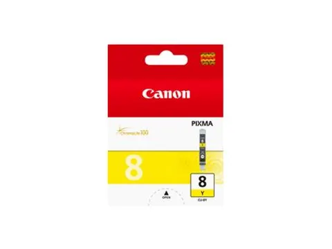 Cli-8y Gele Inkt Cartridge Bundle (3 Stuks)