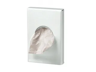 Hygiënezakjesdispenser Wit Voor Plastic Zakjes - 1