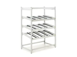 ESD-Kanban-stelling,grondveld,HxBxD 1860x1385x805mm,veldl. 700kg - 1