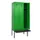locker met bank,HxBxD 2120x900x815mm,3vak,vak B 300mm,draaigrendel