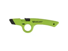 Snijmes Westcott keramisch Safety met vingergat groen