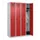 locker,HxBxD 1850x1200x500mm,4vak,vak B 300mm,draaigrendel