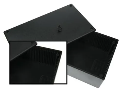 Plastic Behuizing - Zwart 200x110x65mm
