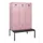 locker met bank,HxBxD 1950x1200x815mm,3vak,vak B 400mm,cilinderslot