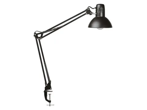 Bureaulamp LED MAULstudy tafelklem incl. E27 lamp Zwart