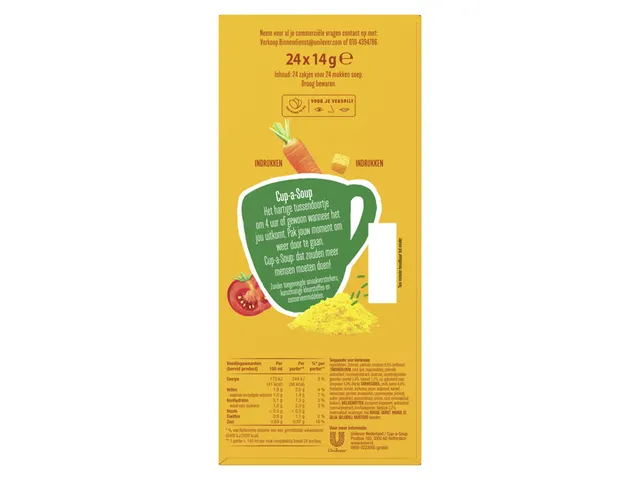 Cup a Soup Knorr Indiase kerrie Soep 24x140ml