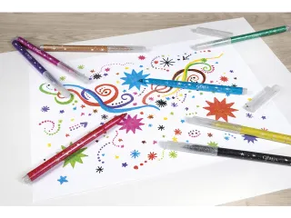 Viltstiften Eberhard Faber Glitter - 3