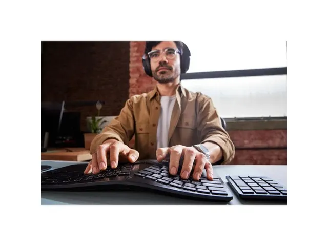 Toetsenbord HP 965 BLK Ergonomisch draadloos QWERTY