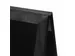 Panneau trottoir bois noir 55x85cm
