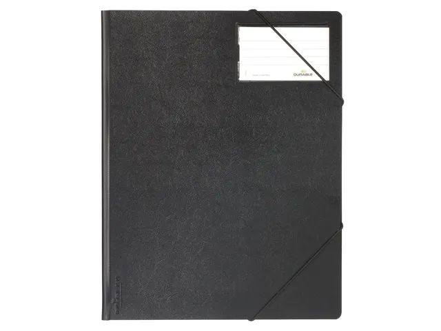 Spanmap voor DIN A4 Zwart