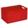 Euronorm Stapelkrat Pe 320x600x400mm 63liter Rood