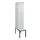 locker met bank,HxBxD 2120x400x815mm,1vak,vak B 400mm,cil.-slot