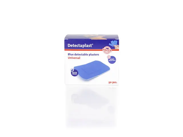 Detectaplast Pleister Waterafstotend X-Ray blauw 50x72mm 50 Stuks