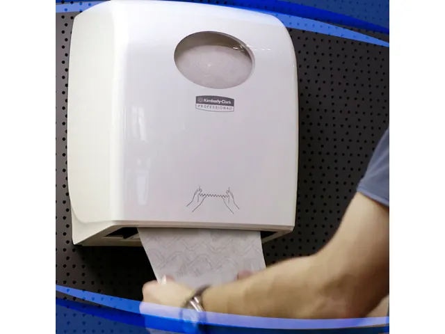 Aquarius handdoekrol dispenser 7955 Slimroll Wit