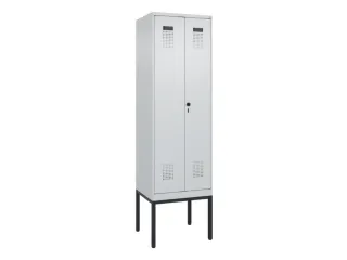 PBM-locker,HxBxD 2120x600x500mm,2vak,vak B 300mm,draaigrendel - 2