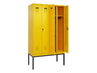 locker voor scheiding van kleding,HxBxD 2120x1200x500mm,4vak - 1