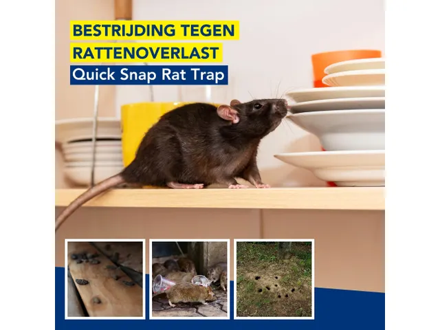 Quicksnap Rattenval, Promopack 2+1 Stuks
