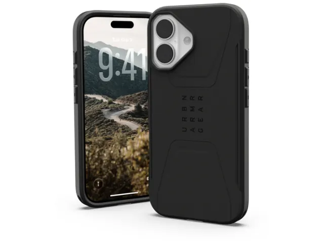 UAG Civilian Apple iPhone 17 Hoesje MagSafe Back Cover Zwart