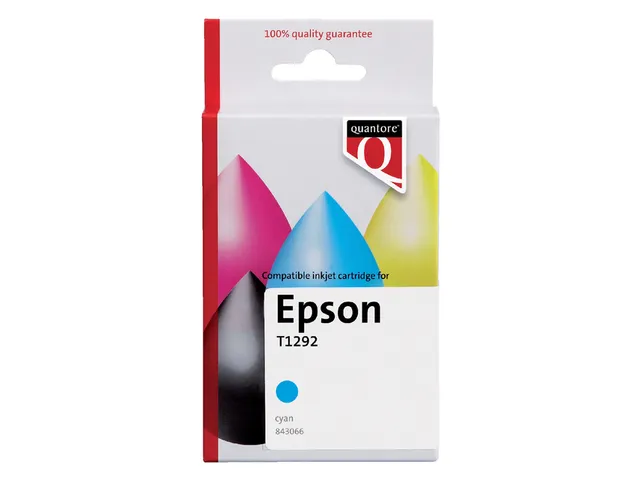 Inktcartridge Quantore alternatief tbv Epson T129240 blauw