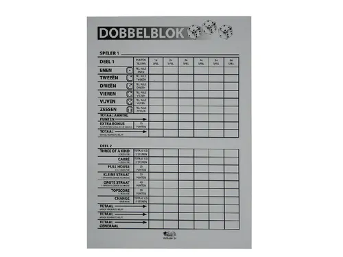 Dobbelblok Verhaak 100 vel