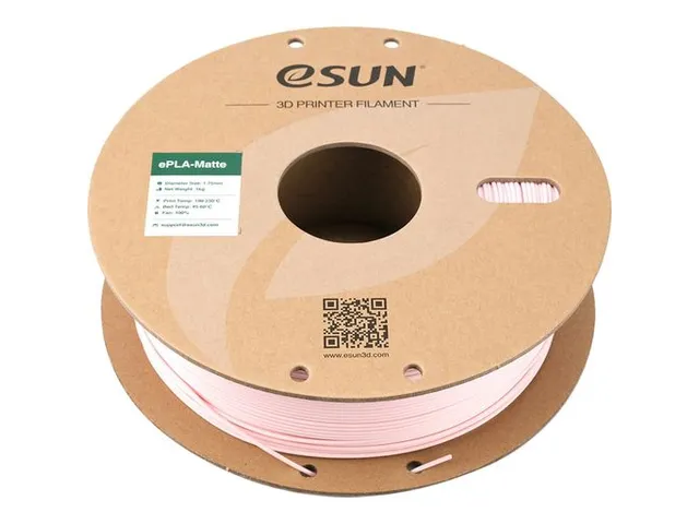 eSUN 3D printer Filament ePLA-Matte 1,75mm Perzik Roze 1kg
