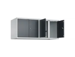 opzetkast,v. locker voor scheiding van kleding,4vak.,vak B 300mm