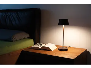 Tafellamp MAUL Nina LED accu dimbaar Bruin - 5