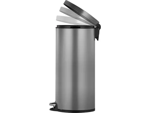 Serene Pedaalemmer 30 Liter Platinum RVS