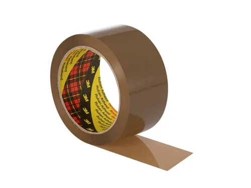 Verpakkingstape Scotch 371 50mmx66m bruin PP 6 rollen