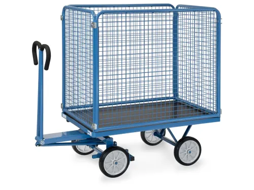 Handtrekwagens 6443v 700kg 1200x800mm Draadgaas 1200x800mm