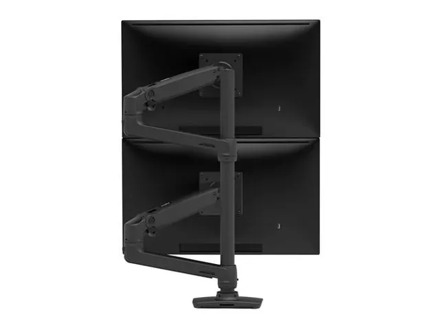 Monitorarm Duo Lx Dual Stacking 2 schermen 40 Inch Zwart