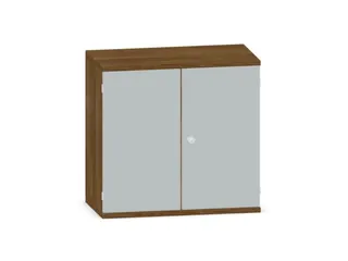 Kantoorkast,Decor Romp Noten,Decor Front Lichtgrijs - 2