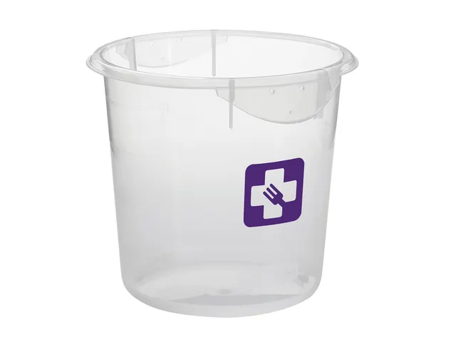 Boîte ronde Rubbermaid allergènes 3,8 litres